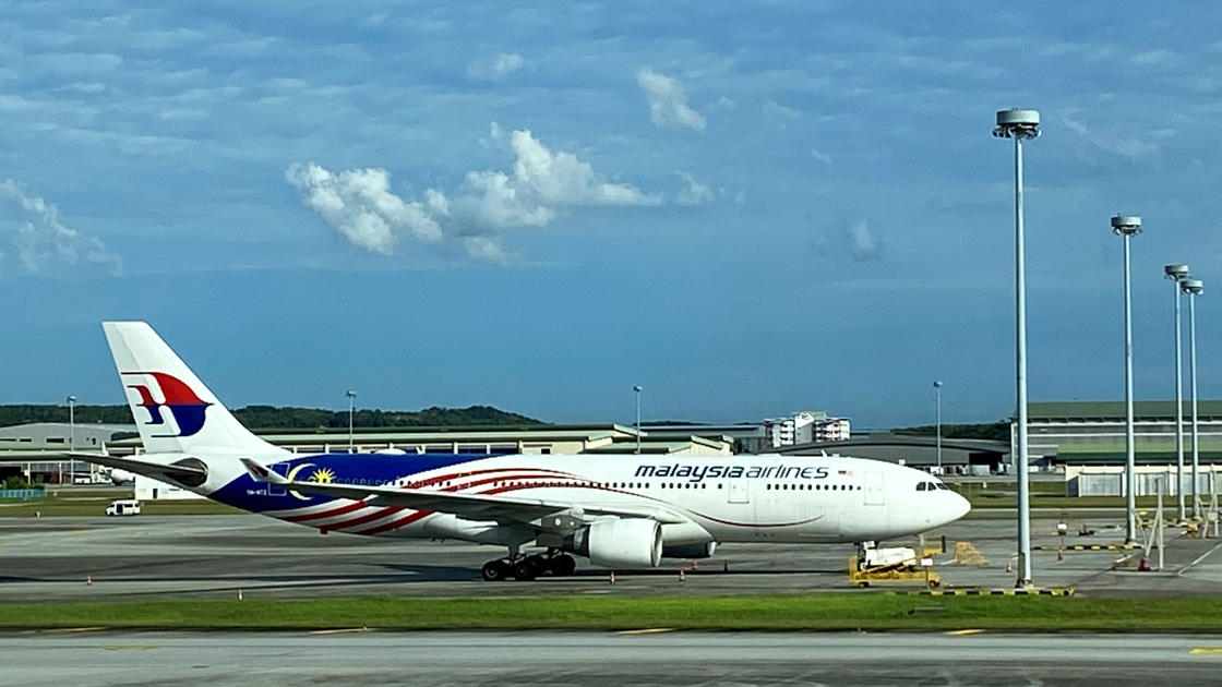 マレーシア航空の飛行機